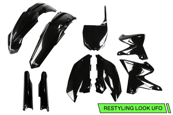 Full Kit Plastiche nero per Yamaha YZ 125 (2005-07) - YZ 250 (2005-07)